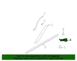 New Genuine Nissan Reflector Mudguard, Rear Rh Oe 768566ra0a. Fixed Price $33.94.