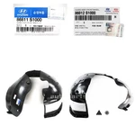 Genuine Front Fender Liner Left Right 2ea 1set For Hyundai Santa Fe 2019-2020. Fixed Price $390.12.