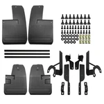 Fits 2021 2022 Ford Bronco 4pcs Mud Flaps Accessories 2/4 Door Black. Fixed Price $29.28.