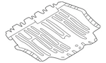 Genuine Volkswagen Splash Shield 5c0-825-237-f. Fixed Price $250.18.