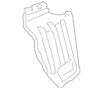 Genuine Nissan Mud Guard Bracket K3823-9buma. Fixed Price $64.71.