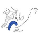 For Kia Seltos 2021-2025 86821q5000 Rear Left Quarter Panel Splash Shield. Fixed Price $144.28.
