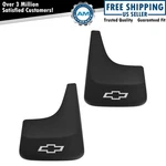 Oem Mud Flaps Splash Guards W/ Logo Front/rear Pair Set Of 2 For Chevrolet Truck. Fixed Price $64.85.
