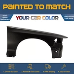 For 2003-2011 Mercury Marauder, Right Fender (passenger Side) Painted To Match. Fixed Price $413.00.