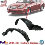 Front Fender Liner Right & Left Side For 2008-2011 Subaru Impreza. Fixed Price $69.73.