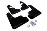 Rally Armor Ur Black Mud Flap W/ Silver Logo For 08-15 Mitsubishi Evo X. Fixed Price $154.00.