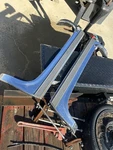 Nice 1993-1996 Cadillac Fleetwood Chrome Rear Fender Wheel Well Skirts Moldings. Fixed Price $260.00.
