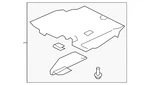 Genuine Mitsubishi Under Cover 5379a167. Fixed Price $157.28.