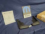 Nos Mopar Dodge Caliper Rear Molded Splash Guards 82209894ab. Fixed Price $54.95.