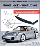 Genuine Porsche 996 Lock Panel Cover Trim Front Hood Trunk Lid Plastic Surround. Fixed Price $104.95.