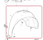 Bentley Continental Rear Left Wheel Arch Repair 3w8810969 3w8810969b. Fixed Price $326.23.