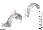 Genuine Bmw F39 X2 16d 18d 18dx 18i 20d Cover Wheel Arch Front Left 51717427917. Fixed Price $108.81.