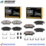 Front & Rear Ceramic Brake Pads For Toyota Sienna 2004-2010 4-wheel Disc Brakes. Fixed Price $46.87.