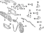 Genuine Volkswagen Door Check 2gj-837-249-a. Fixed Price $40.43.