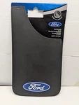 Ford Mud Flaps Oval Logo Easy Fit Guard 11" X 19 Plasticolor Black. Fixed Price $29.99.
