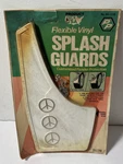Vintage Mud Flaps Splash Guards White Car Truck Van Rocket Oldsmobile. Fixed Price $24.98.