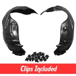 Front Fender Liner Set W/ Clips For 2005-2010 Toyota Avalon To1250112 To1251112. Fixed Price $42.99.