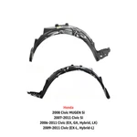 Honda Civic 2006-2011 Front Fender Liner Set Sedan Lh Rh Pair. Fixed Price $54.92.