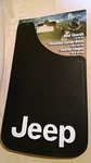 Jeep Mud Flaps Set 2 New Plasticolor 11 X 19 Guards Fiberglass Reinforced Black. Fixed Price $49.99.