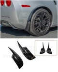 For 05-13 Corvette C6 Base Xl Extended Glossy Black Rear Splash Guards Mud Flaps. Fixed Price $3099.98.