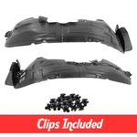 Front Driver & Passenger Side Fender Liner Set W/ Clips For 2011-2013 Sorento. Fixed Price $49.99.