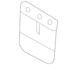 Genuine Lexus Fender Liner Extension 53851-60200. Fixed Price $54.83.