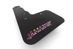Rally Armor Mf57-bce22-blk/pk Mud Flaps For Fits 19-22 Hyundai Veloster N. Fixed Price $183.32.