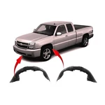 Fender Liners Set Of 2 For Chevrolet Silverado 1500 2500 3500 1999-2007 Front. Fixed Price $88.08.