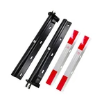 Black Straight Spring Loaded Mud Flap Hanger Bracket Mudflap Holder Set 1-1/8.... Fixed Price $118.82.