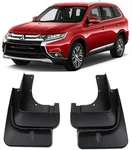 Genuine Full Set Splash Guards Mud Flaps For 2016-2021 Mitsubishi Outlander. Fixed Price $43.69.
