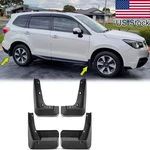 4pcs Front & Rear Mud Flaps Splash Guards Mudguards For 14-18 Subaru Forester. Fixed Price $46.99.