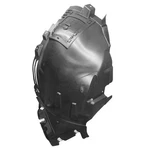 New Capa Front Passenger Side Forward Fender Liner Replaces 1668802905. Fixed Price $158.29.