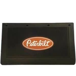 24 X 14 Inch Black Rubber Peterbilt Logo Mud Flap. Fixed Price $60.00.