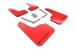 Rally Armor Mud Flaps For Honda 2016-2021 Civic Touring / Si Red W Black Logo. Fixed Price $153.66.