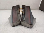 03-08 Nissan 350z Front Mud Flap Pair X2 Silver/ky0 Oem. Fixed Price $94.99.