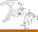 Ford Oem 12-23 Focus Side Panel Exterior Trim-deflector Cp9z5811398b. Fixed Price $14.51.