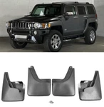 Factory Fitment Front Rear Kit Mud Flaps Splash Guards For 06-10 Hummer H3. Fixed Price $43.99.