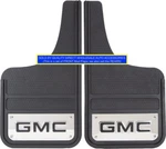 Gmc Mudflaps Pickup Heavy Duty 12x23 Mud Guard Flap Stainless Pair Rubber Fronts. Fixed Price $146.95.