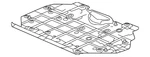 Genuine Honda Cover Engine (lower) 74111-t7w-a00. Fixed Price $168.95.