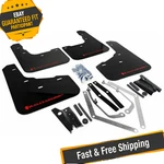 Rally Armor Mf29-ur-blk/or Ur Series Black Mud Flap Kit With Orange Logo. Fixed Price $176.00.
