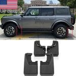 For 2021-2024 Ford Bronco 4pcs Front & Rear Splash Guards Mud Flaps Fender. Fixed Price $59.99.