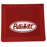 Peterbilt Trucks 16" X 14" 1/4" Oem Ribbed Front Fender Red/white Mud Flaps. Fixed Price $134.99.