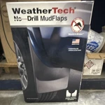 Weather Tech Mud Flaps Black Fits Chevy Tahoe, Suburban And More Part #110005. Fixed Price $65.00.