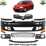 Front Bumper Cover Primed Plastic & Fog Lights Kit For 2006-09 Volkswagen Rabbit. Fixed Price $760.00.
