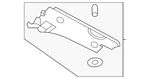 Genuine Volkswagen Rear Shield 3qf-825-102. Fixed Price $86.30.