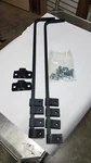 Fleet Engineers Zfa031-00125 Right Angle Mud Flap Bracket Set With Hardware Nnb. Fixed Price $64.99.