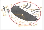 Mclaren 720s Front Under Floor. Fixed Price $402.32.