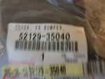 Toyota 52129-35040 Front Bumper Lower Cover 2014-2023 4runner. Fixed Price $135.00.