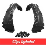 Driver & Passenger Side Fender Liner Set W/ Clips For 2011-2014 Toyota Sienna. Fixed Price $49.99.