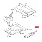 Genuine Disco 5, Rr L405 & Sport L494 Front Lh Under Shield Lr083674. Fixed Price $119.89.